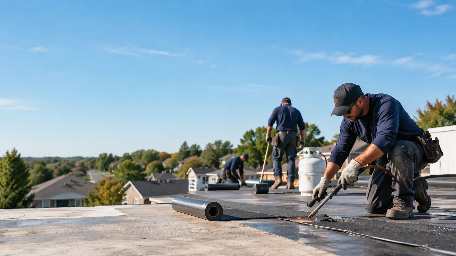 Flat Roof Leak Repair providers in Leland, IA